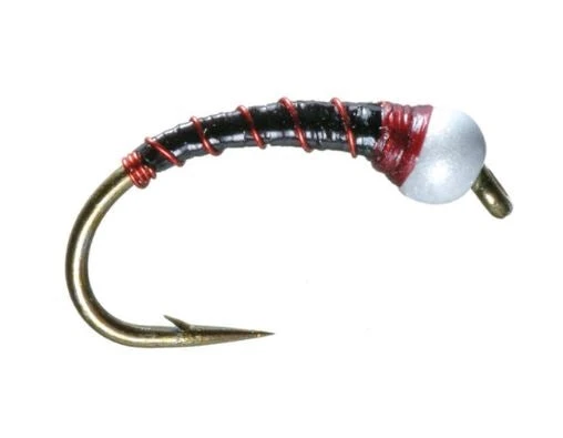 Umpqua Shop Flies Chiron Pupa Black & Red 3 Umpqua Shop Flies Chiron Pupa Black & Red