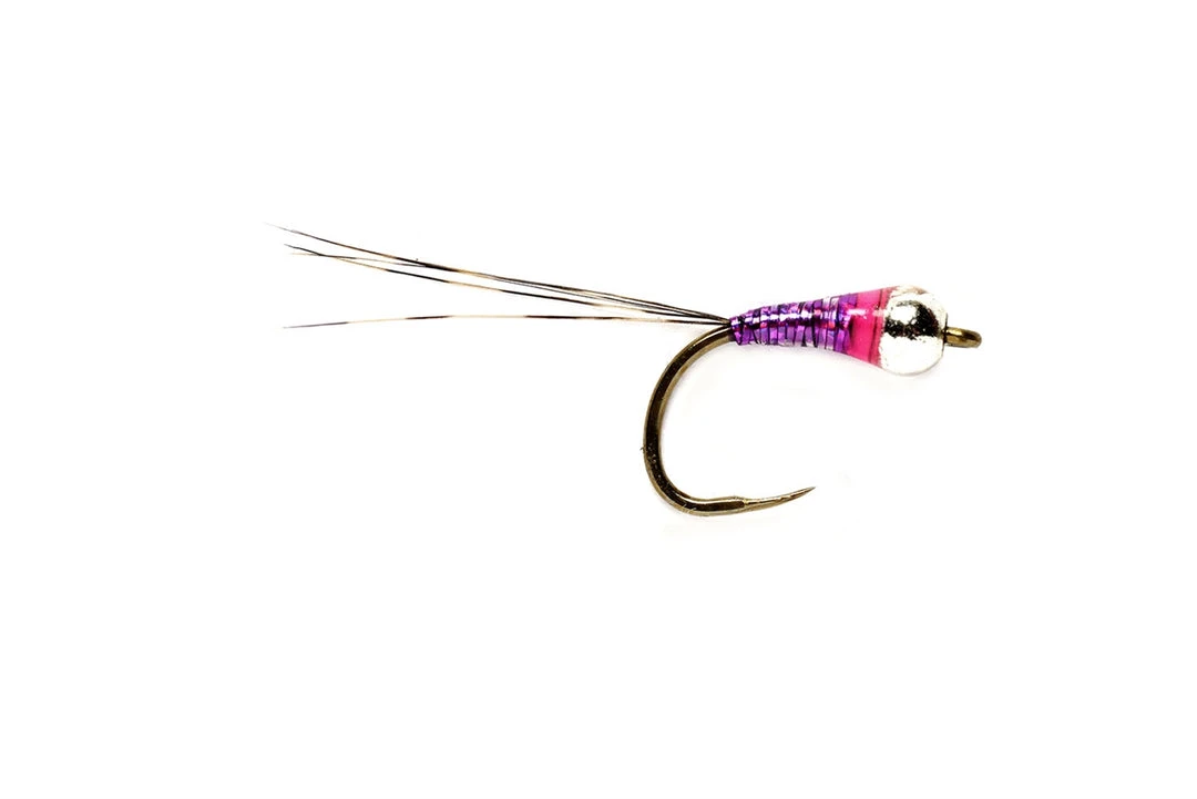 Fulling Mill Shop Flies Perdigon Nymph - Purple 3 Fulling Mill Shop Flies Perdigon Nymph - Purple