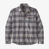 Patagonia Light Weight Fjord Flannel - Lawrence Salt Grey