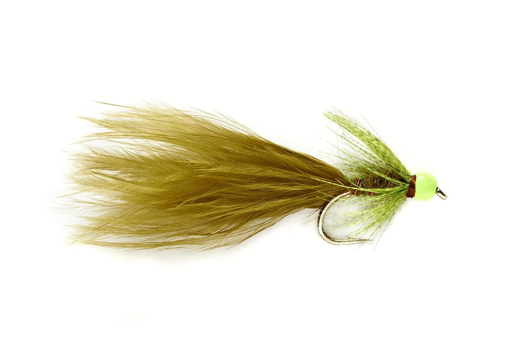 Fulling Mill Shop Flies Hothead Damsel Chartreuse Bead 3 Fulling Mill Shop Flies Hothead Damsel Chartreuse Bead