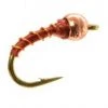 Umpqua Tungsten Zebra Midge Thin Rust Shop Flies