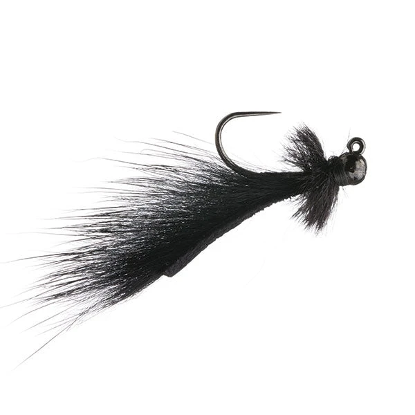 Umpqua Shop Flies Mini Jig Leech - Black 3 Umpqua Shop Flies Mini Jig Leech - Black