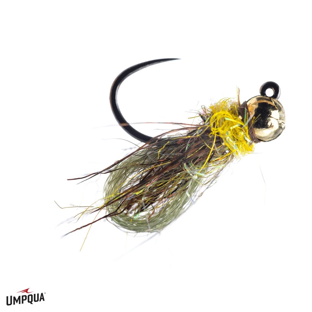 Umpqua Shop Flies Jiggy Caddis Pupa - Olive 3 Umpqua Shop Flies Jiggy Caddis Pupa - Olive