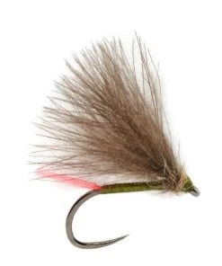 Fulling Mill Roza's Red Tag CDC Olive - Barbless Shop Flies