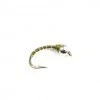 Fulling Mill Shop Flies Olive Zebra Midge (TBH) 2 Fulling Mill Shop Flies Olive Zebra Midge (TBH)