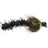 Fulling Mill Shop Flies Roly's Poly Leech - Black - Barbless