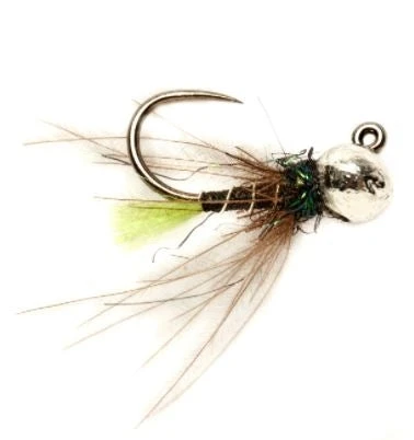 Fulling Mill Roza's Green Tag Jig - Barbless 3 Fulling Mill Roza's Green Tag Jig - Barbless