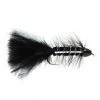 Fulling Mill Shop Flies Cone Head Flash Bugger Black