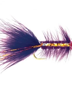 Fulling Mill Cone Head Flash Bugger Purple