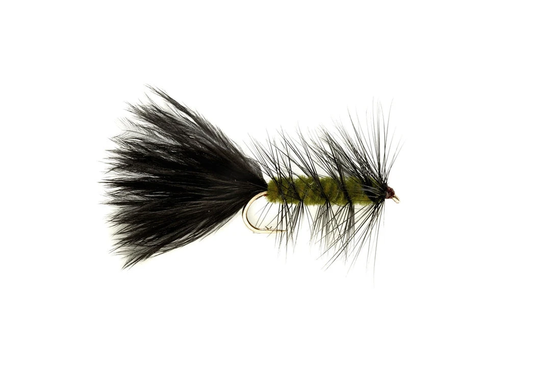 Fulling Mill Shop Flies Wooly Bugger Olive Weighted 3 Fulling Mill Shop Flies Wooly Bugger Olive Weighted