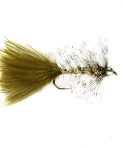 Fulling Mill Shop Flies Flash Bugger Olive