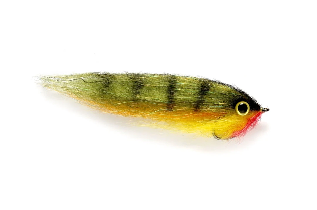 Fulling Mill Shop Flies Dougie's Yellow Perch 3 Fulling Mill Shop Flies Dougie's Yellow Perch