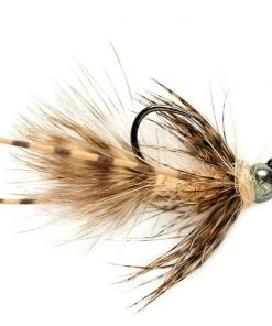 Fulling Mill Tungsten Jig Bugger - Tan - Barbless