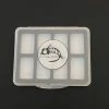 Adamsbuilt Fly Boxes FLY FISH FOOD LOGO FLY BOX, SUPER SLIM - 8 MAGNETIC COMPARTMENTS - SMALL