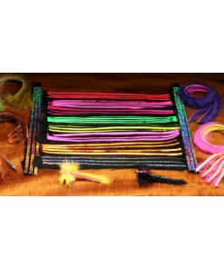 Hareline Bling Rabbit Strips Hair & Fur