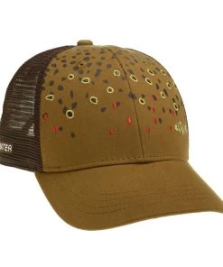Rep Your Water Hats RepYourWater Brown Trout Skin Hat