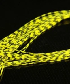 Hareline Synthetic Fibers & Flash Barred Rubber Legs