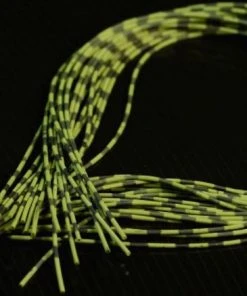 Hareline Synthetic Fibers & Flash Barred Rubber Legs