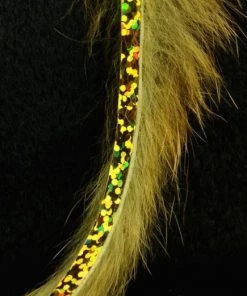 Hareline Bling Rabbit Strips Hair & Fur