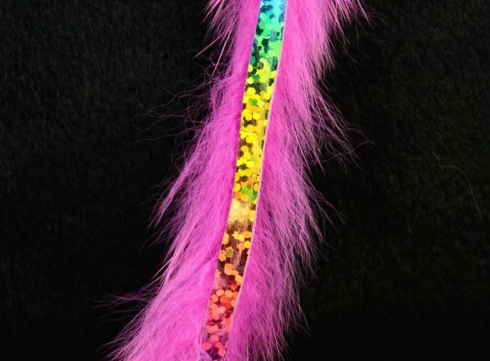 Hareline Hair & Fur Magnum Bling Rabbit Strips 32 Hareline Hair & Fur Magnum Bling Rabbit Strips