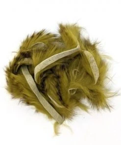 Hareline Brown Barred Magnum Rabbit Strips