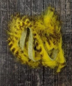 Hareline Brown Barred Magnum Rabbit Strips