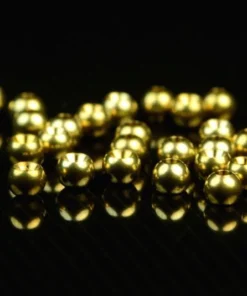 Hareline Cyclops Brass Beads