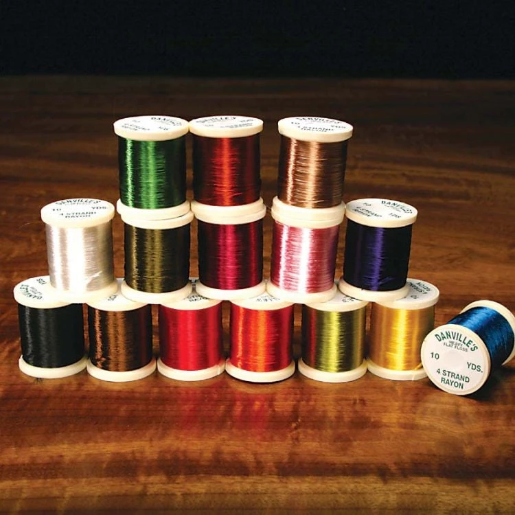 Hareline Thread Danville's Rayon 4 Strand Floss 3 Hareline Thread Danville's Rayon 4 Strand Floss