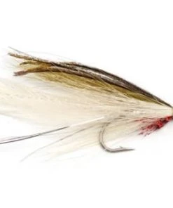 Fulling Mill Shop Flies Deceiver - Olive & White