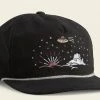Howler Brothers Howler Bros Unstructured Snapback Hat - Desert Trip: Black Hats