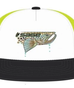 Hats Sage Electric Foamie Hat - Trout/Green