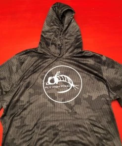 Brandon Thomas Fly Fish Food Camo Logo Hoodie (Lightweight) Clothing & Logo Gear