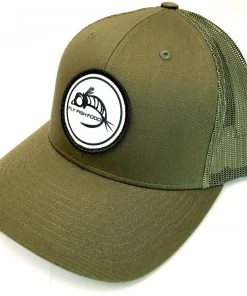 Captuer Fly Fish Food Logo Hat - Olive