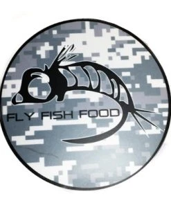 Fly Fish Food Sticker Clothing & Logo Gear