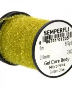 Semperfli Gel Core Body Micro Fritz Synthetic Fibers & Flash