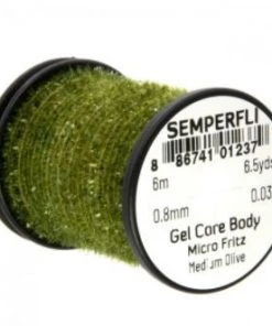 Semperfli Gel Core Body Micro Fritz Synthetic Fibers & Flash