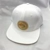 Captuer Hats Fly Fish Food Golf Logo Hat - White