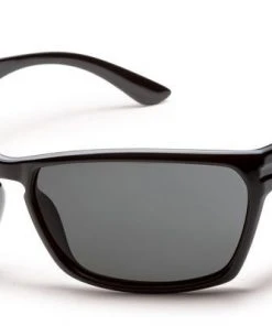 Smith Suncloud Cutout - Black - Polarized Gray Sunglasses