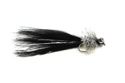 Fulling Mill UK Humungus Black & Silver Shop Flies