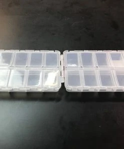 New Phase Fly Fish Food Twenty Compartment Clear Poly Fly Box Fly Boxes