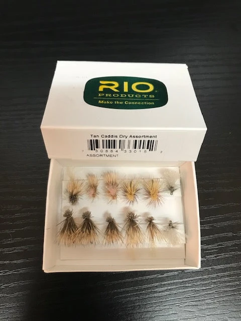 RIO Tan Caddis Dry Fly Assortment 3 RIO Tan Caddis Dry Fly Assortment