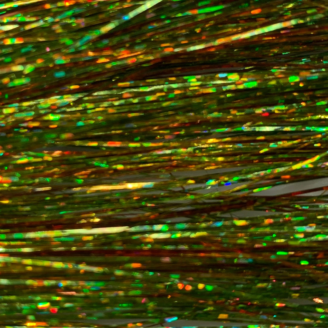 Hareline Holographic Flashabou Synthetic Fibers & Flash 22 Hareline Holographic Flashabou Synthetic Fibers & Flash