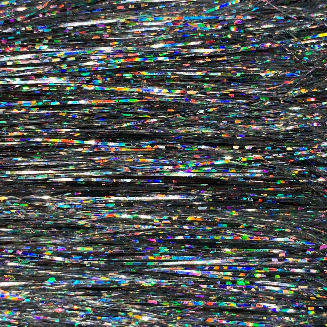 Hareline Holographic Flashabou Synthetic Fibers & Flash 8 Hareline Holographic Flashabou Synthetic Fibers & Flash