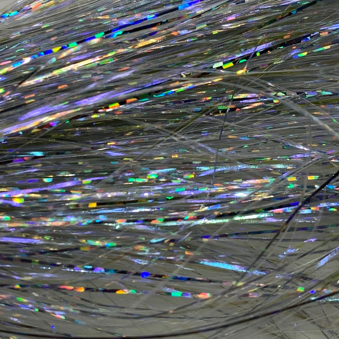 Hareline Holographic Flashabou Synthetic Fibers & Flash 7 Hareline Holographic Flashabou Synthetic Fibers & Flash