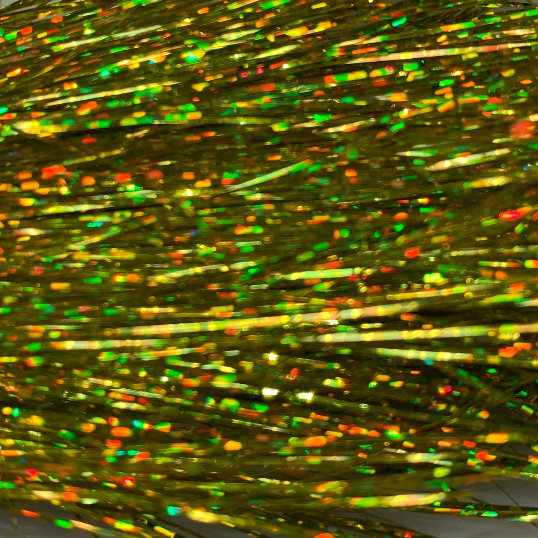 Hareline Holographic Flashabou Synthetic Fibers & Flash 6 Hareline Holographic Flashabou Synthetic Fibers & Flash