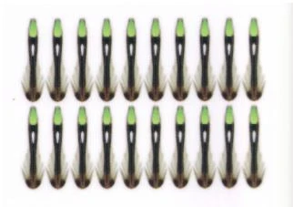 Semperfli Synthetic Jungle Cock Cheeks 5 Semperfli Synthetic Jungle Cock Cheeks