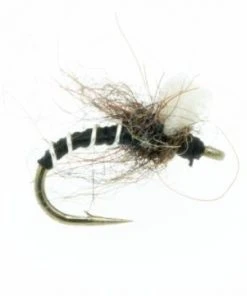 Umpqua Massacre Midge - Black Shop Flies