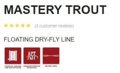 Scientific Anglers Mastery Trout Fly Line Fly Lines