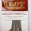 Whiting 100 Pack Dry Fly Hackle - Medium Dun - 16