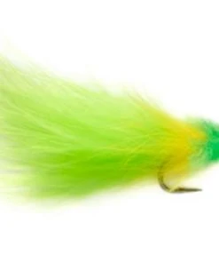 Fulling Mill Shop Flies Millhouse Tarpon Toad - Chartreuse